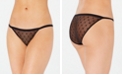 DKNY Monogram Mesh String Bikini Underwear DK5030